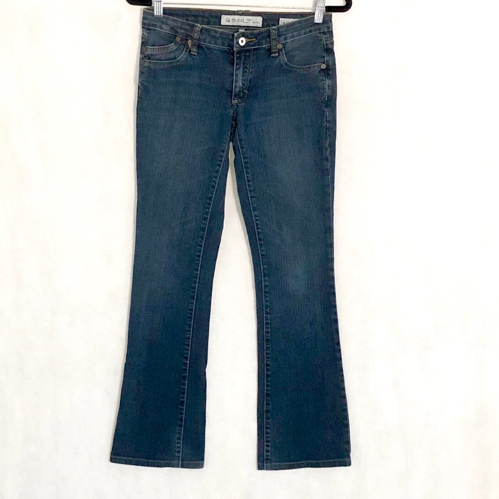 Salt Works Broadway Bootcut Dark Rinse Denim Jeans - Picture 1 of 11